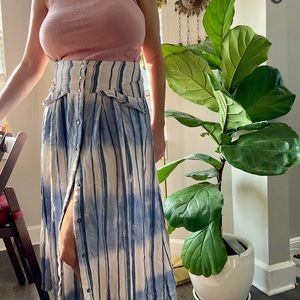 Free people maxi skirt